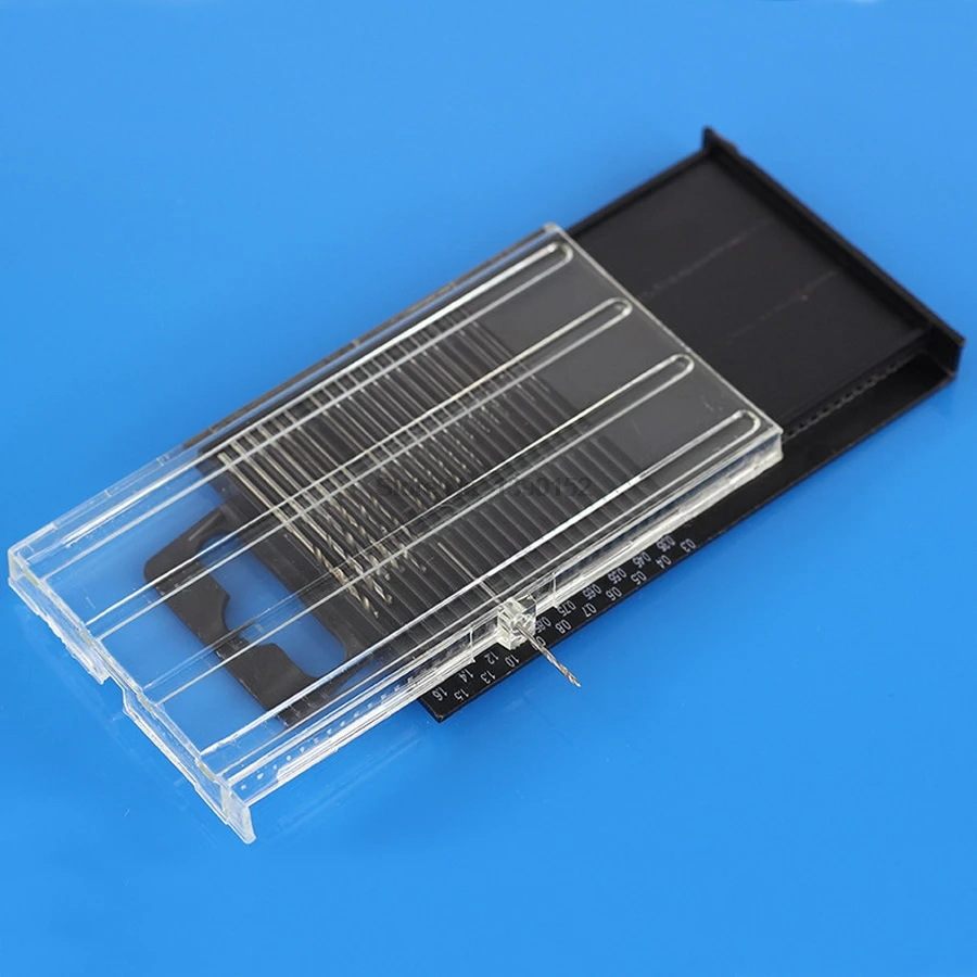 Dhl 100 набор 20 шт./компл. мини сверл HSS микро твист 0 3 мм 1 6 Модель Ремесло с чехлом