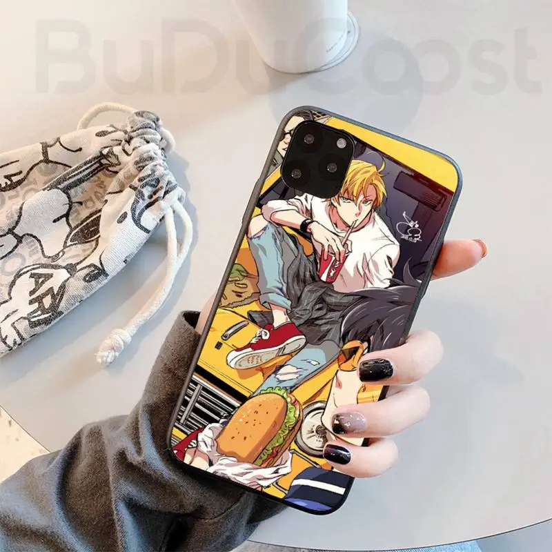 anime cartoon banana fish phone case for iphone 8 7 6 6s plus x 5s se 2020 xr 11 12 pro mini pro xs max free global shipping