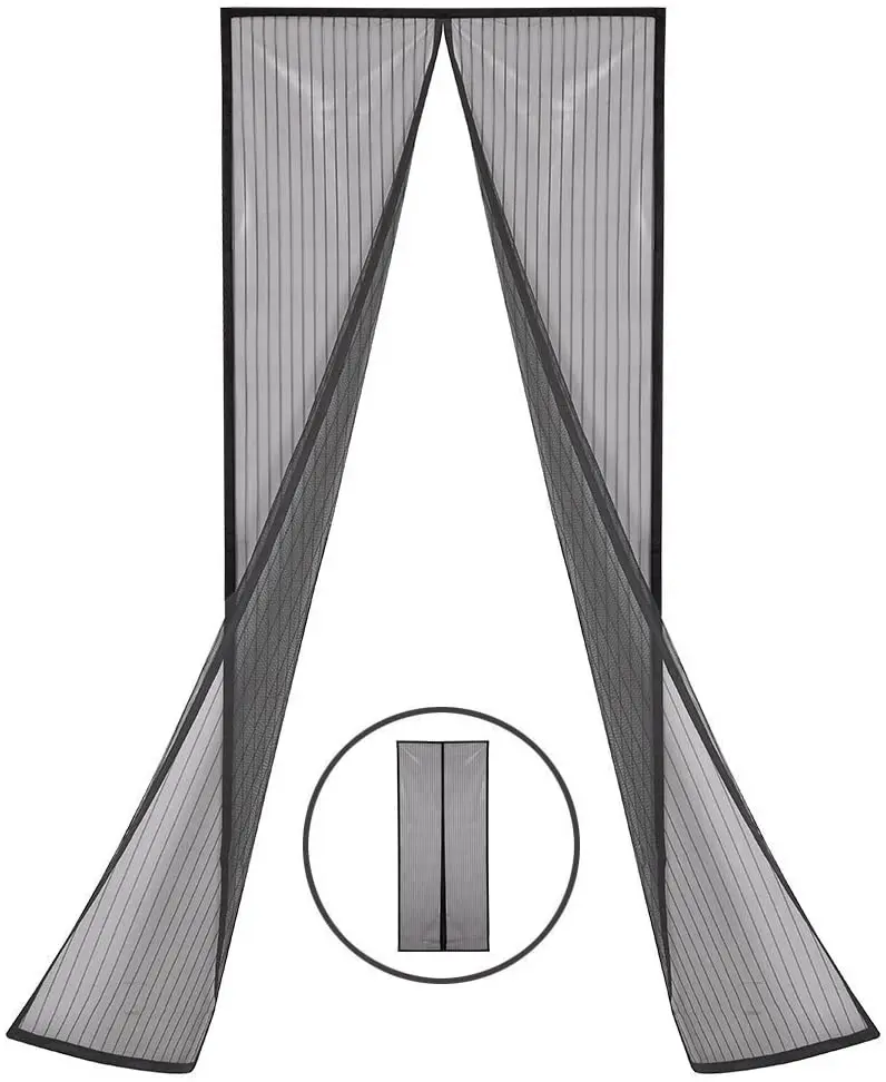 

Summer Mesh Net Anti Mosquito Insect Fly Bug Curtain Automatic Closing Door Screen Kitchen Curtain Drop Shipping