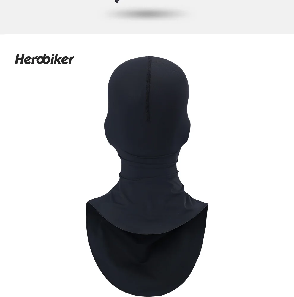 HEROBIKER Мужская Черная мотоциклетная Балаклава мото маска мотоциклетная маска ветрозащитная велосипедная Военная тактическая Пейнтбол Лыжи Маска