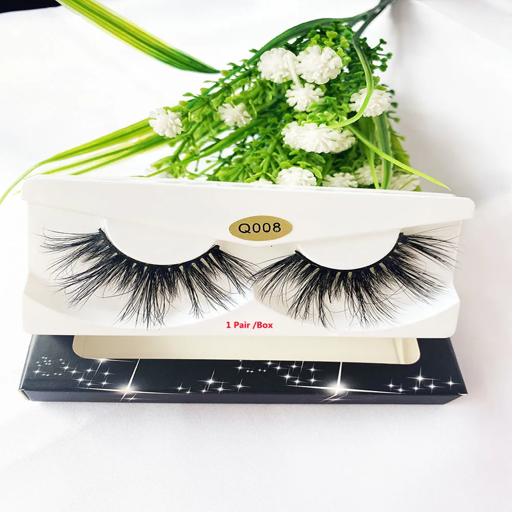 

Оптовая продажа, профессиональная тушь для ресниц диаметром 22 мм и 25 мм из норки, ручная работа