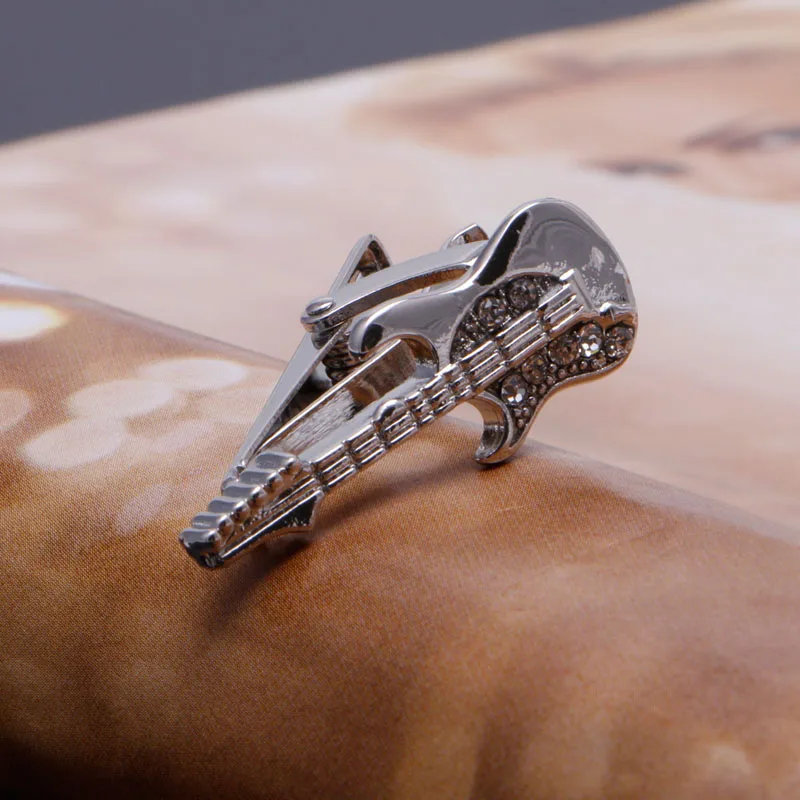 Stylish Men Vintage Tie Clip Necktie Bar Clasp Guitar Glasses Anchor | Украшения и аксессуары