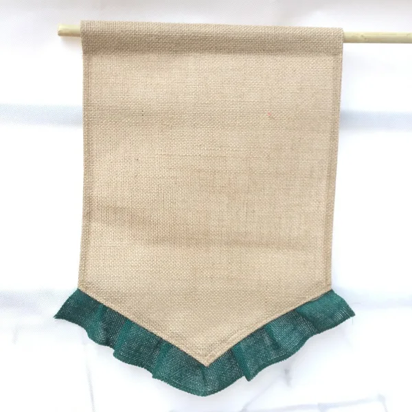 DIY Указатели направления флаги наружная помолвка домашний сад руководство флаги Свадебная вечеринка подвесные принадлежности креативные мешковины для печати