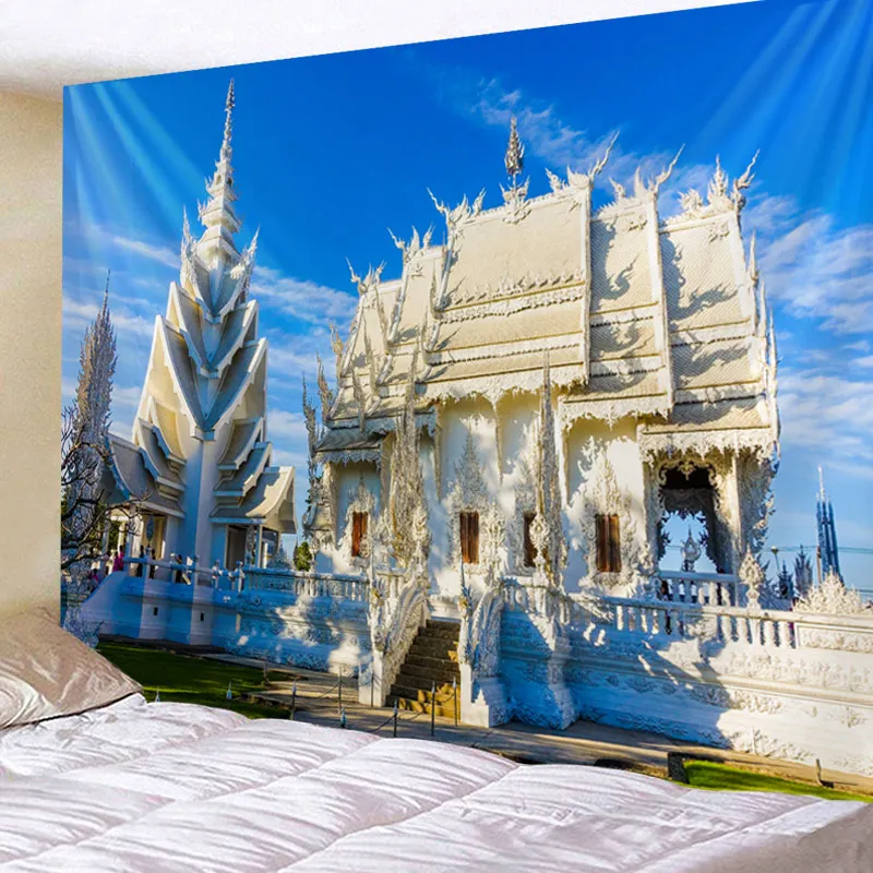 Креативная 3D печать лаконичный горный узор гобелен настенный для домашнего украшения гостиной спальни стены искусства большого размера