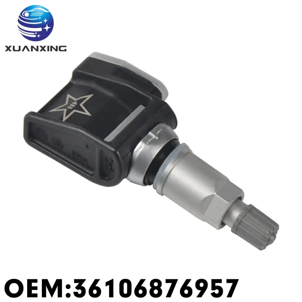 

36106876957 Tire Pressure Sensor Monitoring System TPMS 433Mhz For BMW 36106872774 G30 G31 F90