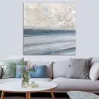 Абстрактный морской пейзаж Печатный холст живопись современный диван гостиная декоративная настенная наклейка печатает плакат без рамки Печать на холсте