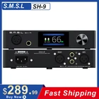 SMSL SH-9 THXAAA-888 Headphone Amplifier THX AAA Technology RCAXLR Input 6.35MM  Balanced Output Headphone Amplifier
