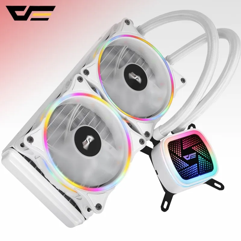 Кулер для водяного охлаждения Darkflash ARGB 120 240 360 pc компьютер rgb вентилятор