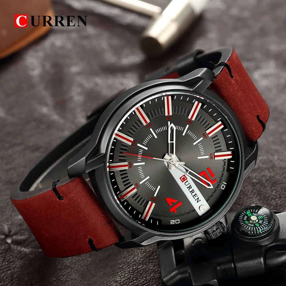 

CURREN Watches Men Watch Luxury Brand Analog Men Military Watch Reloj Hombre Whatch Men Quartz Male Sports Watches