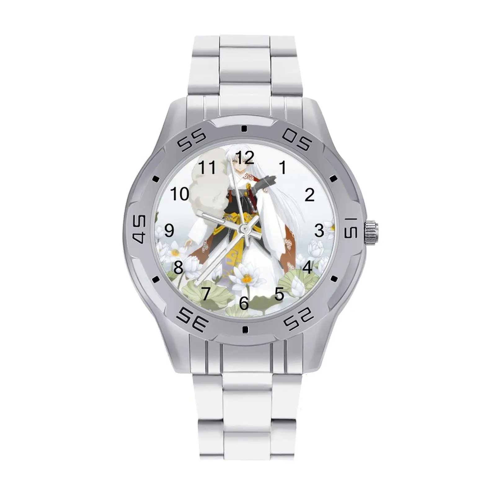 

Inuyasha Quartz Watch Gym Stylish Wrist Watch Stainless Design Upwrist Men Wristwatch