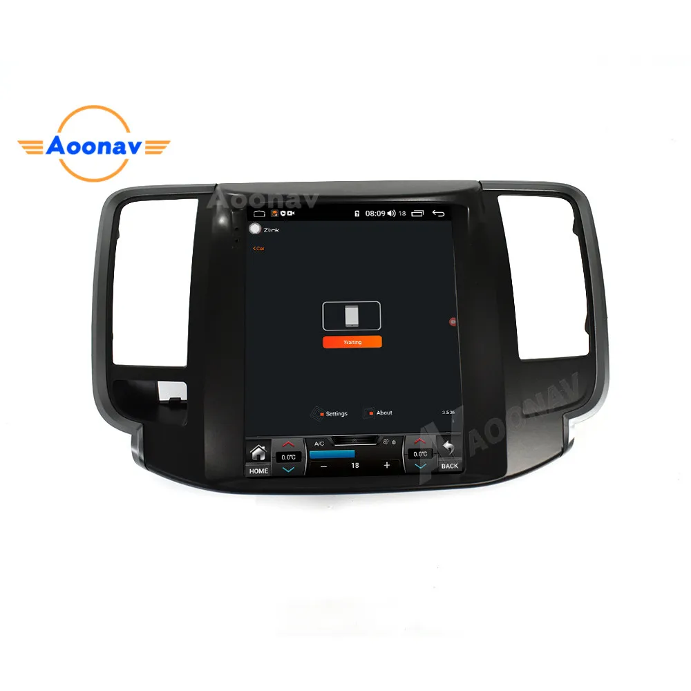 Автомагнитола 2 din на Android стерео-система в стиле Тесла для Nissan teana Cedric 2008-2012