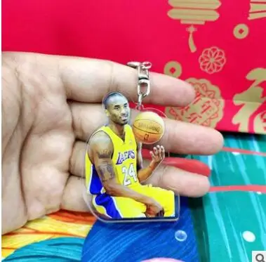 20 шт./лот 3D Коби Карри Джеймс Оуэн Дюрант баскетбольная звезда Брайант брелок