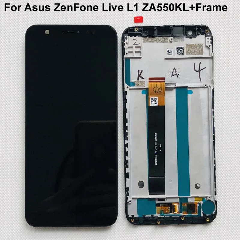 Дисплейный модуль для Asus ZenFone Live L1 с рамкой/без рамки | Мобильные телефоны и