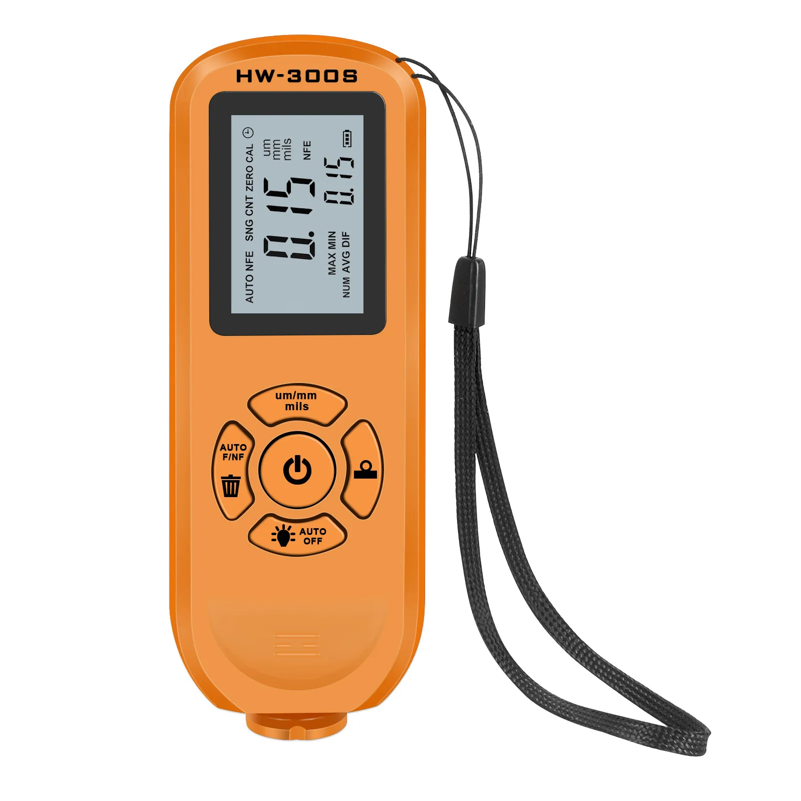 

Digital Coating Thickness Gauge 0.1micron/0-2000UM Car Paint Film Thickness Coating Meter Ship Width Measuring Instruments