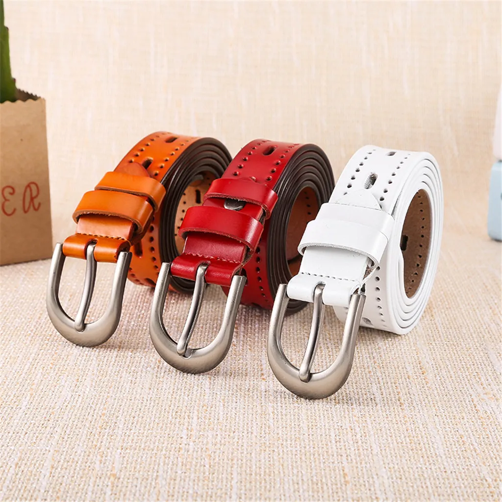 SAGACE полый Модный женский обтягивающий пояс в стиле ретро кожаный ремень с