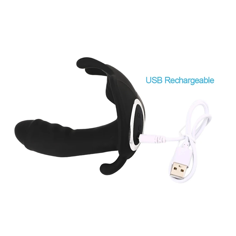 Носимый фаллоимитатор вибратор для женщин яйца вибрирующие трусики Стимулятор