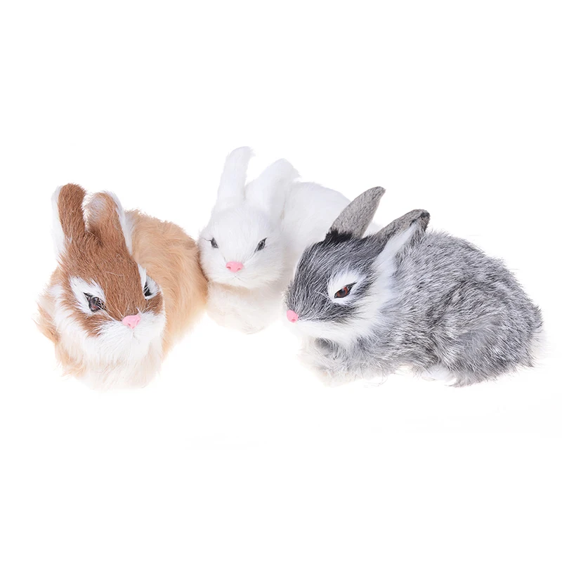 1 шт. пасхальные вечерние украшения подарок милые мини реалистичные плюшевые