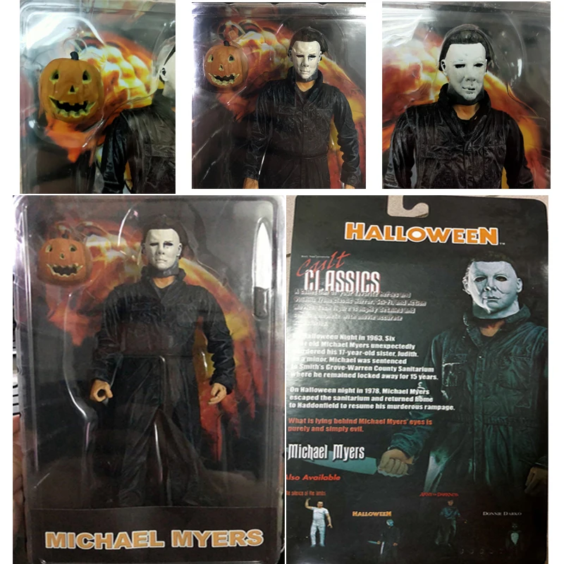 NECA Хэллоуин Ultimate Майкл Майерс 7 2 дюймов экшн-фигурка коллекционные игрушки куклы
