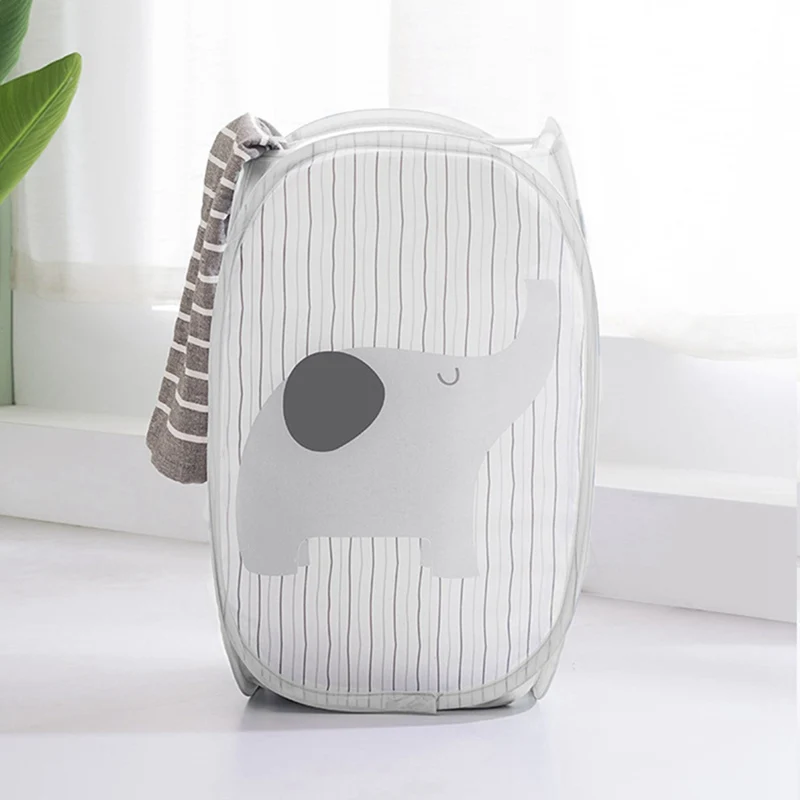 Household Hamper Foldable Cartoon Storage Basket Home Laundry Baskets Toy Container | Дом и сад