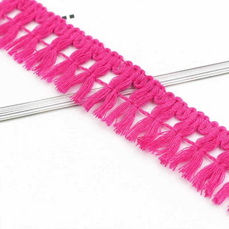 2 ярда/партия занавески из хлопчатобумажной ткани с кисточками 1 8 см|Кружево| |