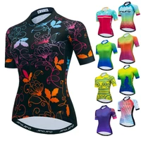 weimostar flower cycling jersey women summer mountain bike clothing maillot ciclismo quick dry bicycle clothes pro cycling shirt