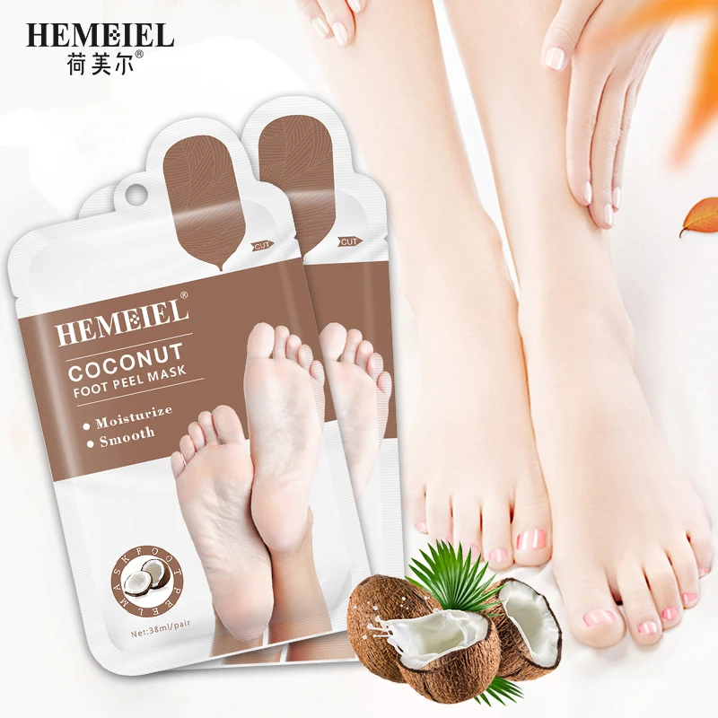 HEMEIEL увлажняющий Детокс маска для ног удалить омертвевшие чешуйки кожи пилинг