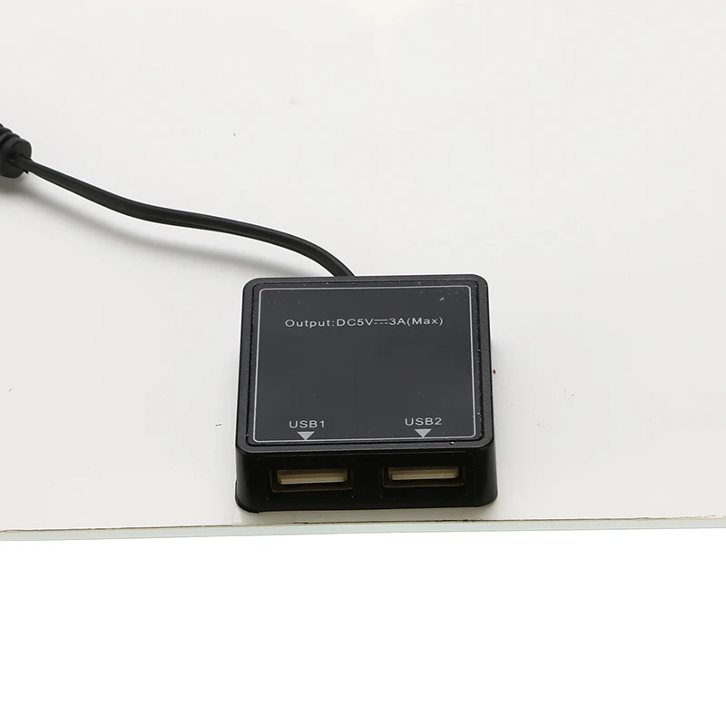 Дешево Солнечная панель, 50 Вт, двойной USB-выход, солнечные элементы, поли солнечная панель 10/20/30/40/50A, контроллер для автомобиля, яхты, 12 В, зарядное ус...