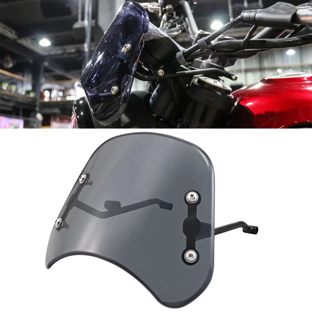 Ветровое стекло для мотоциклов Benelli Leoncino 250 500 Trail Аксессуары инструментов козырек