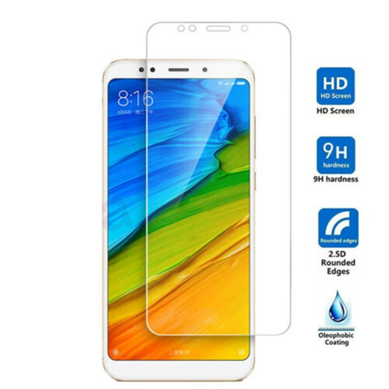 Превосходное качество HD закаленное стекло для Xiaomi Redmi Note 5 Защита экрана защитная
