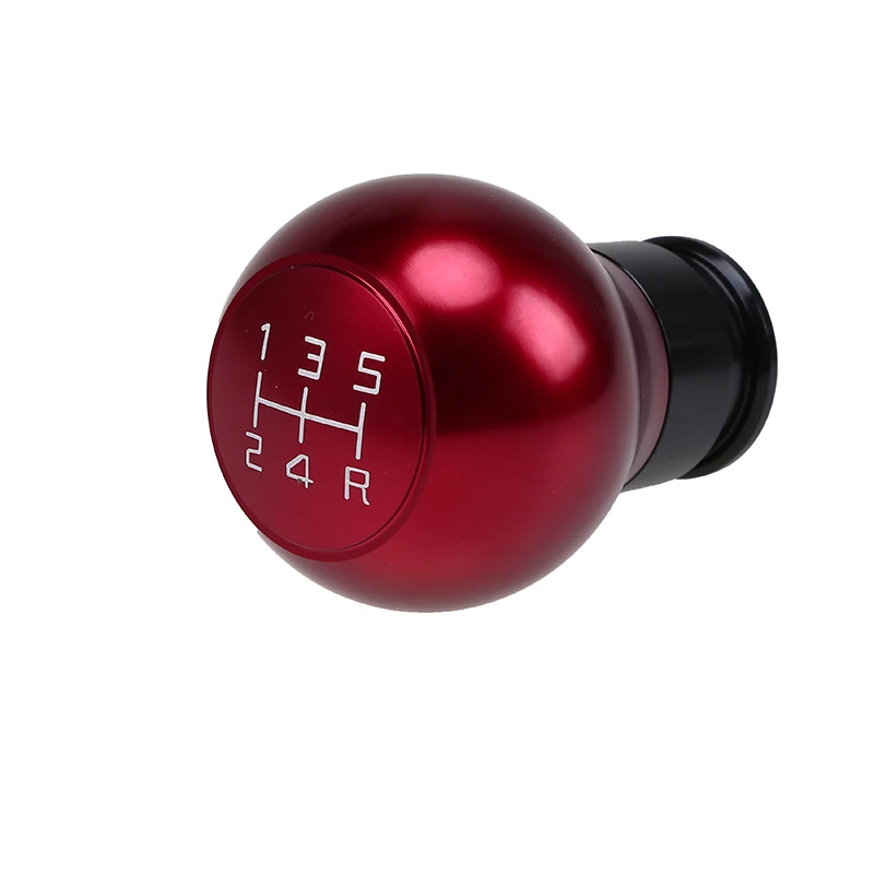 Алюминиевая 5-скоростная круглая ручка переключения передач POSSBAY в форме шара для