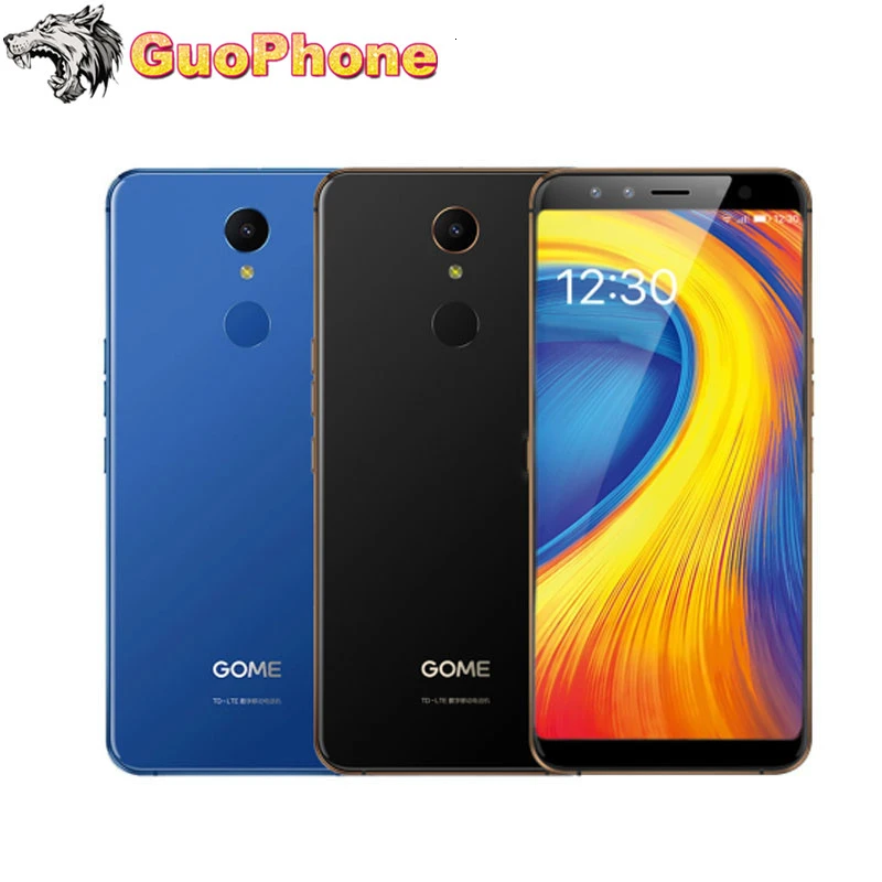 Смартфон Gome U7 4 Гб+ 64 Гб 5,9" 18: 9FHD 3050 мАч MTK6757CD 13 Мп Android 7,1 OTG NFC распознавание Радужки 4G LTE мобильный телефон
