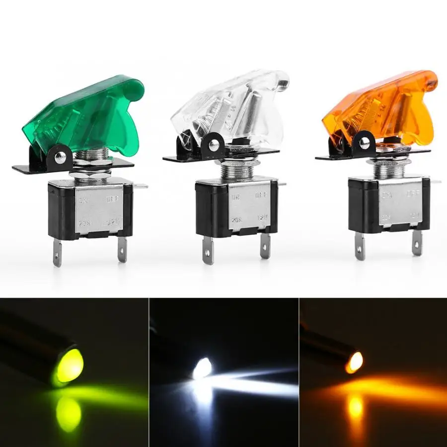 12В 20А авто LED свет SPST тумблер кулисный переключатель управления Вкл/Выкл высокое