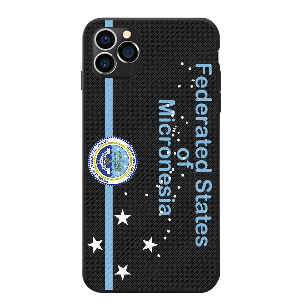 Федеративные Штаты Микронезии флаг точки узорные ТПУ телефонные чехлы для iPhone 6 7