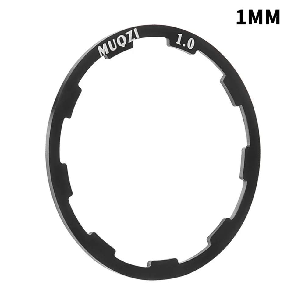 

MTB Grooved Hub Washer 1.0/1.5/1.85/2.0/2.18/2.35/2.5MM Bottom Bracket Spacers Durable Bikes Accessories Bicycle Parts Bicicleta