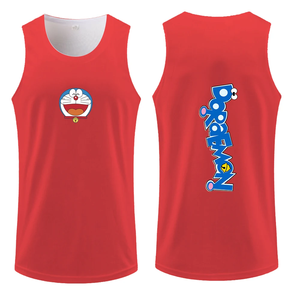 

New Tights Fitness Vest 3D Printed Cartoon Figure Sweatshirt Men's Fitness Clothing Summer Men's Running Vest