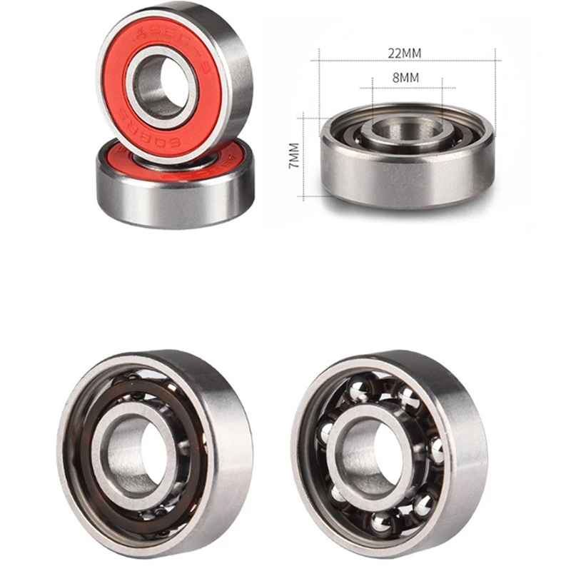 

Skateboard Bridge 5 Inch Double Skateboard Bracket Wheel Professional Action Hard Wheel Trucks Combination 95A Wheels