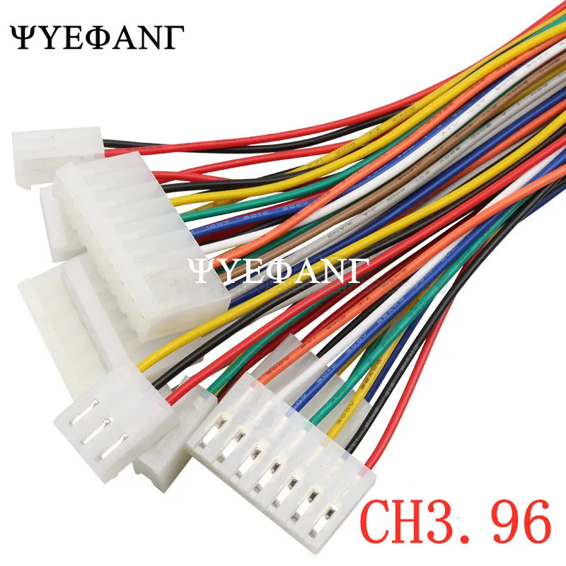 5 шт. 20 см CH3.96 22AWG 2 P/3 P/4 P/5 P/6 P разъем с кабелем провода 3 96 мм шаг 2/3/4/5/6 Pin|Соединители|
