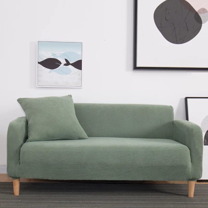 

Jacquard Solid Printed Sofa Covers For Living Room Couch Slipcover Thick Sofa Protector Cover Set Corner Sofa L Shape