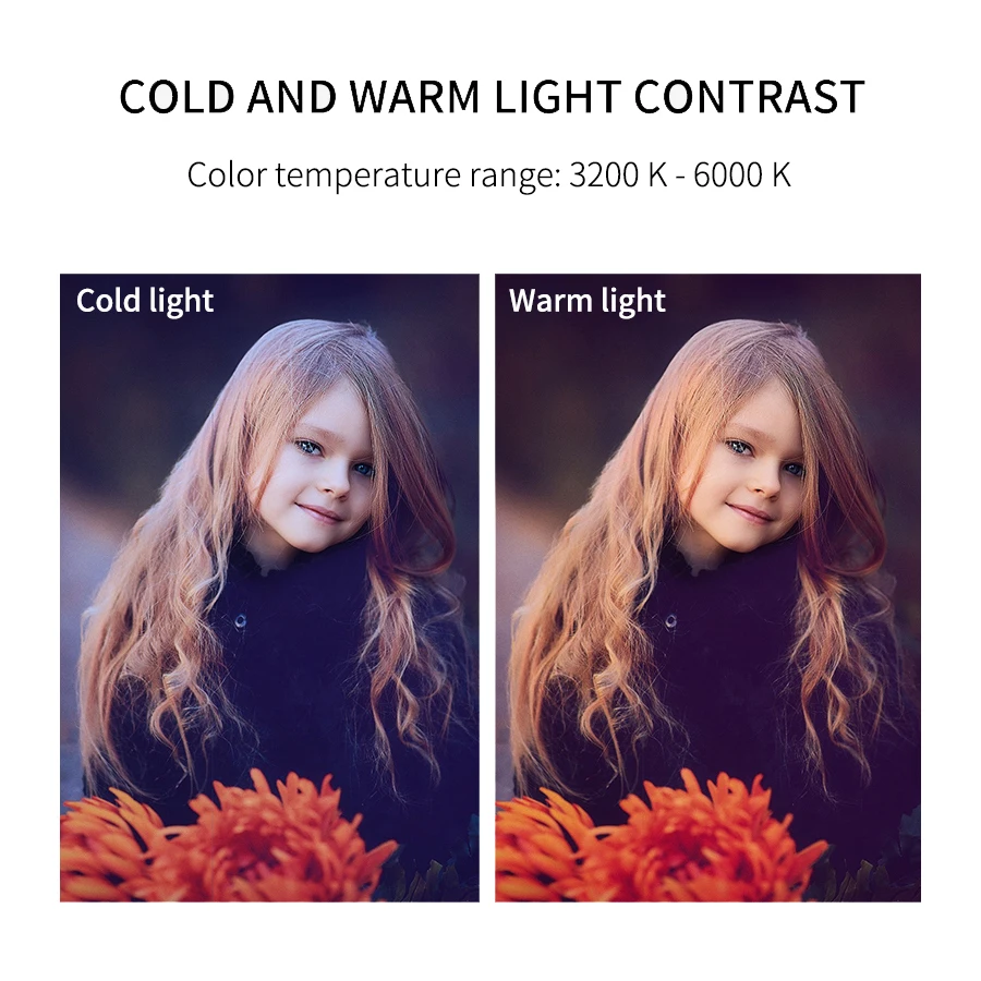 Осветитель кольцевой фотографический MAMEN с регулируемой яркостью 192