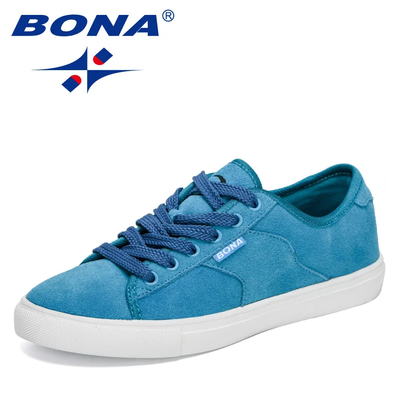 

BONA 2021 New Designers Leisure Sneakers Breathable Skateboard Shoes Women Trainers Sports Shoes Jogging Footwear Feminimo Comfy