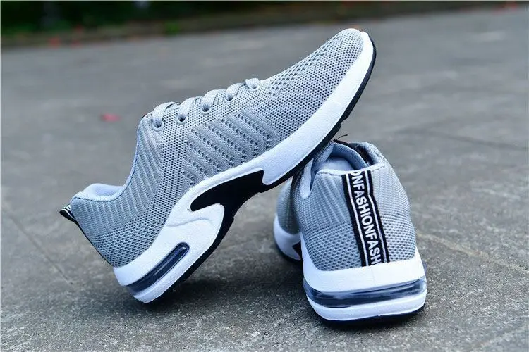 

Vulcanized Shoes Male Sneakers Fashion Summer Air Mesh Breathable Wedges Sneakers For Men Plus Size