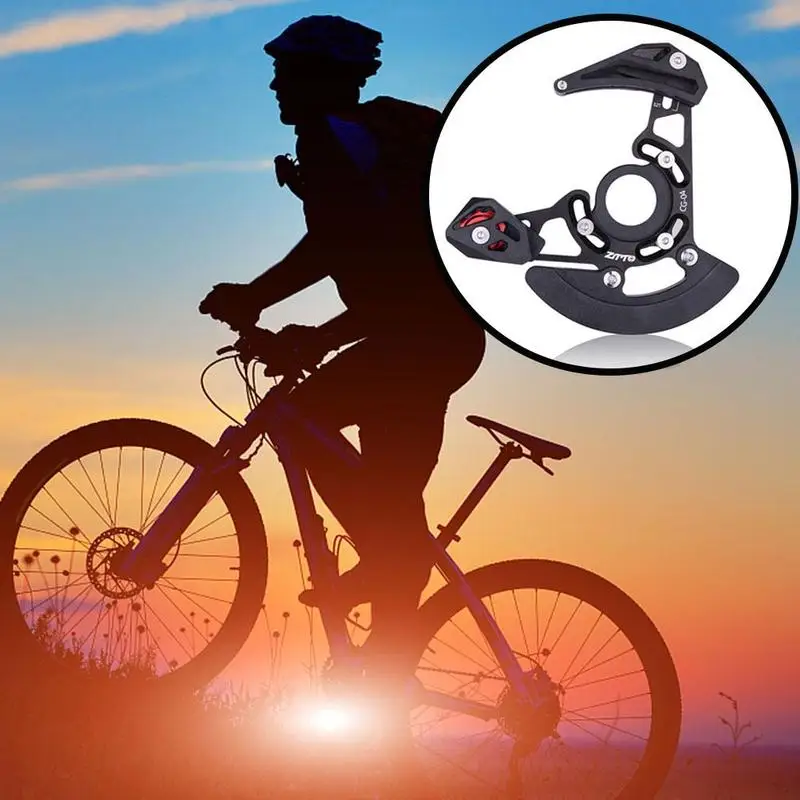 

Bicycle Chain Guide Drop Catcher BB Mount Adjustable For Mountain Gravel Bike Single Disc 1X System