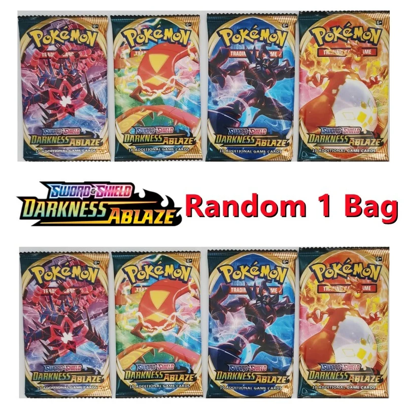 

10Pcs Pokemon Cards Sun & Moon GX Vmax Team Up Unbroken Bond Unified Minds Evolutions Booster Box Collectible Trading Cards
