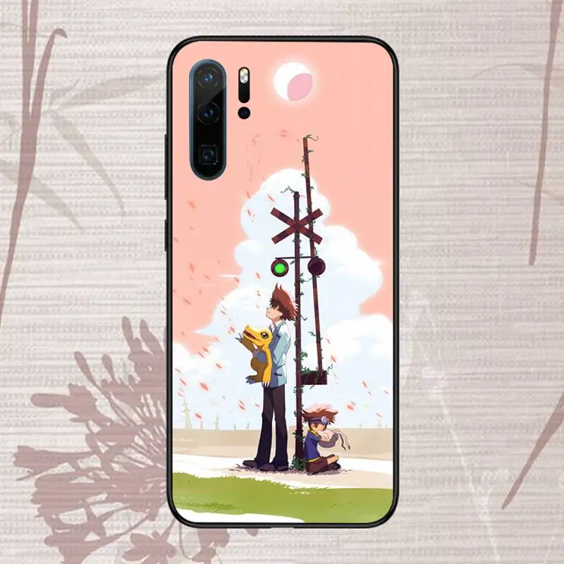 

Digimon Phone Case For Huawei P20 P30 P40 lite Pro P Smart 2019 Mate 10 20 Lite Pro Nova 5t