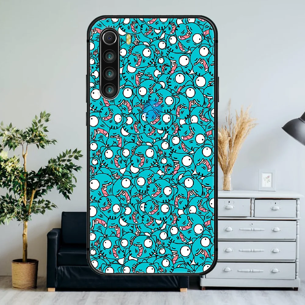 

The Amazing World Gumball Phone Case For Xiaomi Redmi Note 7 8 8T 9 9S 4X 7 7A 9A K30 Pro Ultra black Cell 3D Waterproof Fashion