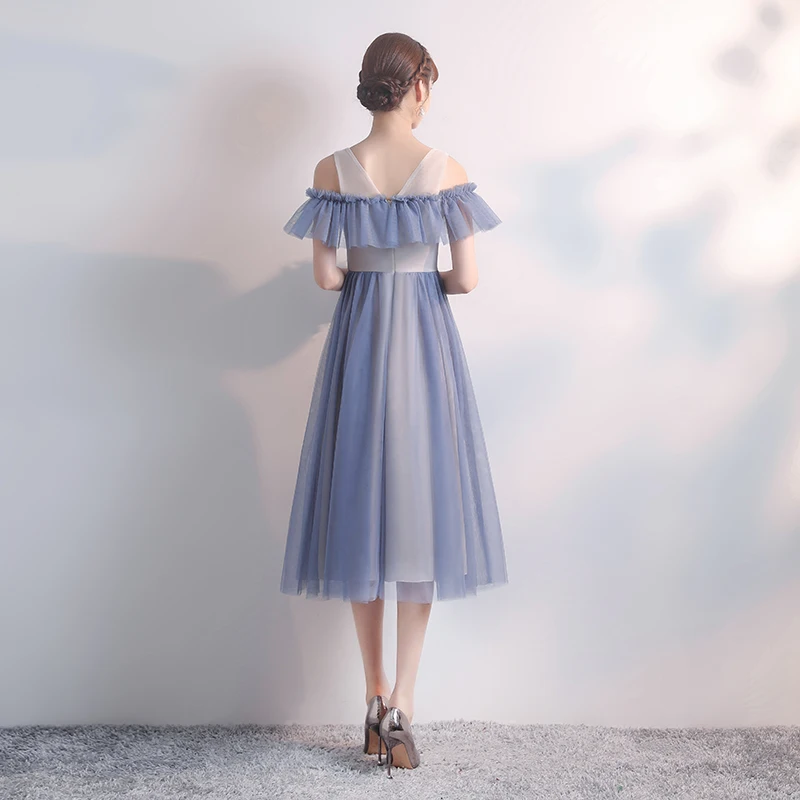 Элегантное платье трапециевидной формы длиной до колена для женщин свадебной