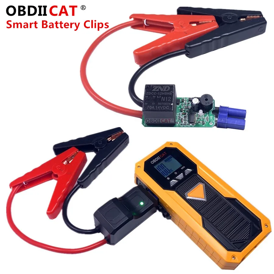 

Jump Starter Emergency Lead Cable Battery Clamp Clip EC5 Red-black Clips For Car Jump Starter Smart Booster Cable