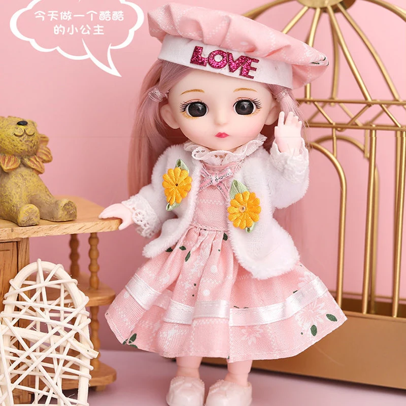 Кукла шарнирная с 13 подвижными суставами 16 см | Игрушки и хобби