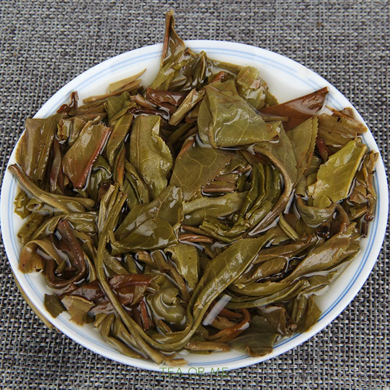 

2017 Yunnan Menghai Qizi Cake Raw Pu'er Tea Collection Shen Pu-erh Tea 357g