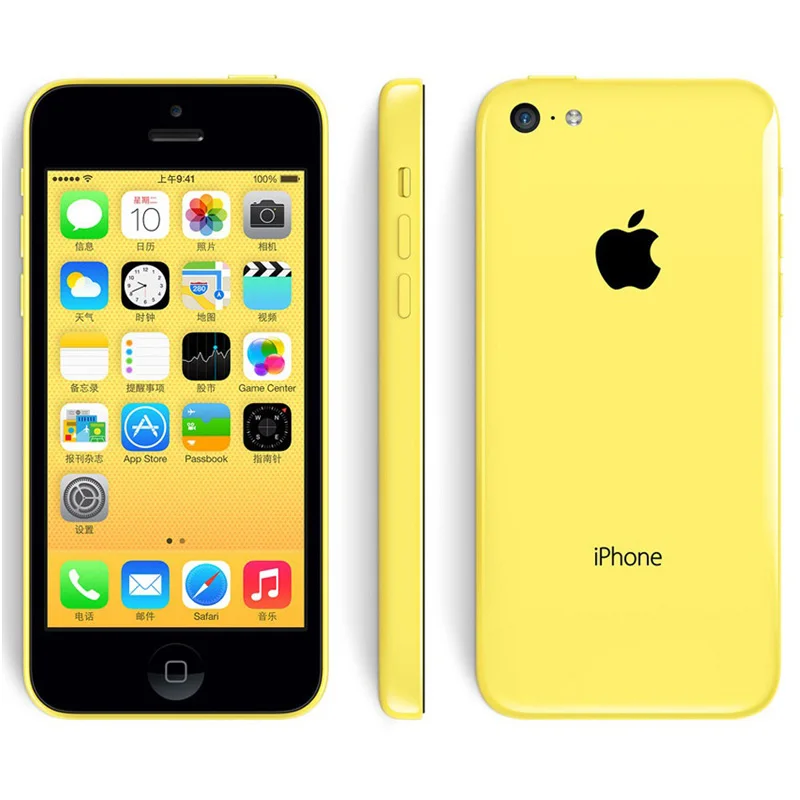 Оригинальный iPhone 5C 99% новый мобильный телефон двухъядерный 4 &quot8MP WIFI GPS 3G